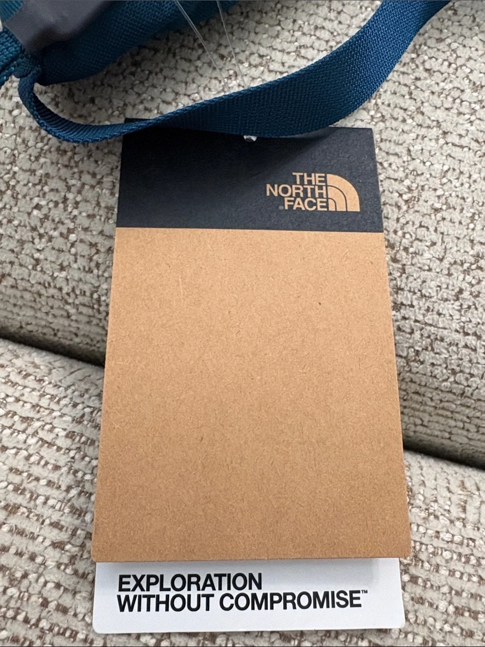 NWT The North Face Teal Belt Bag with Front Bungee